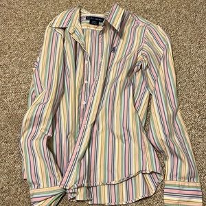 Gently used long sleeve Ralph Lauren dress shirt